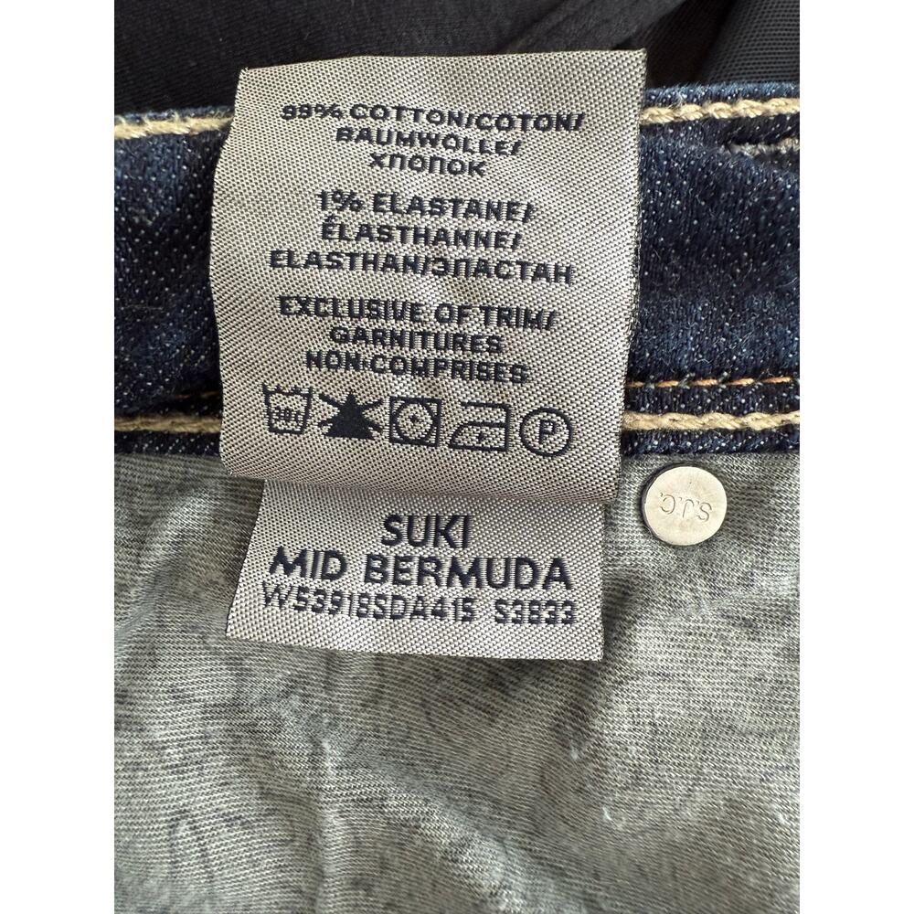 Silver Jeans Co Suki Mid Bermuda Denim Shorts, Size 16 - Picture 6 of 6